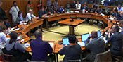 Embodied community networks in governance and policy discussions